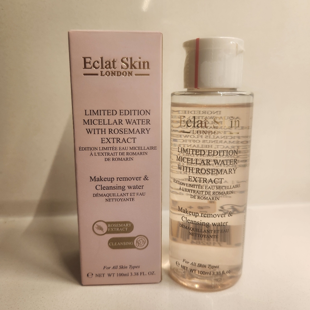 Eclat Skin | Limited Edition Micellar Water with Rosemary Brand New In Box